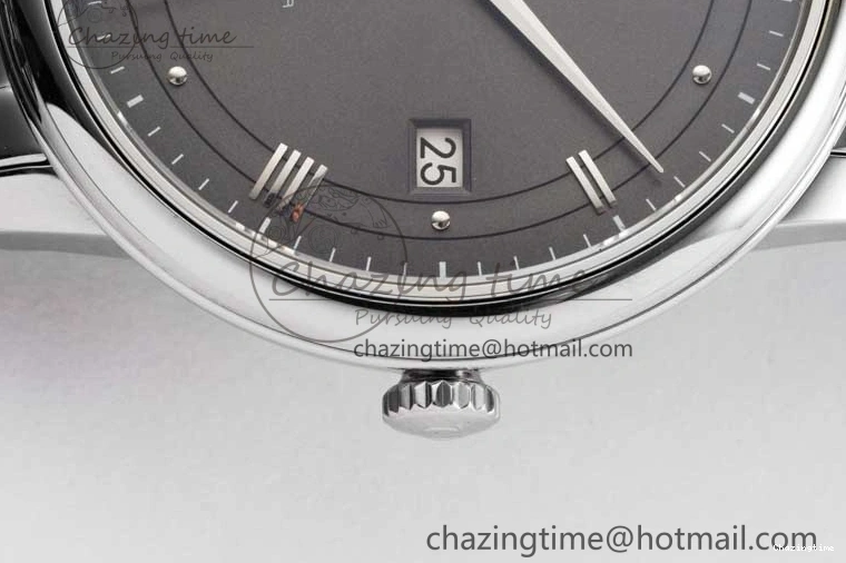 0123 De Ville SS DIWF 1:1 Best Edition Gray Dial SS Markers on SS Bracelet MIYOTA FlexibleFit 7851